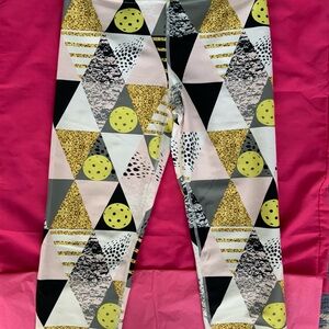 Pickleball Gals Capri Leggings